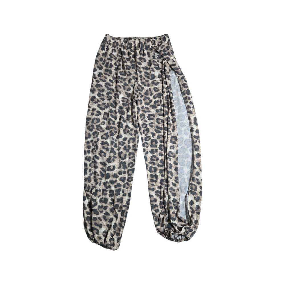 Zenana Leopard Print Pants - Picture 4 of 5